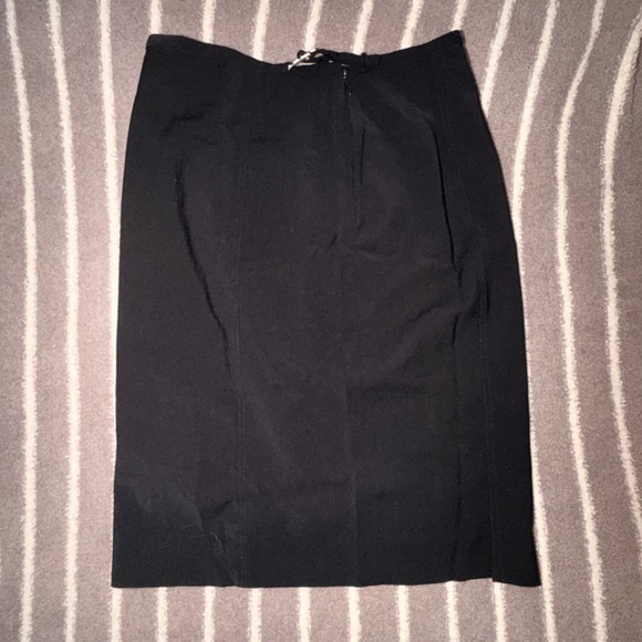 VTG GUCCI Black Pencil Skirt - Reserved - Picture 5 of 7